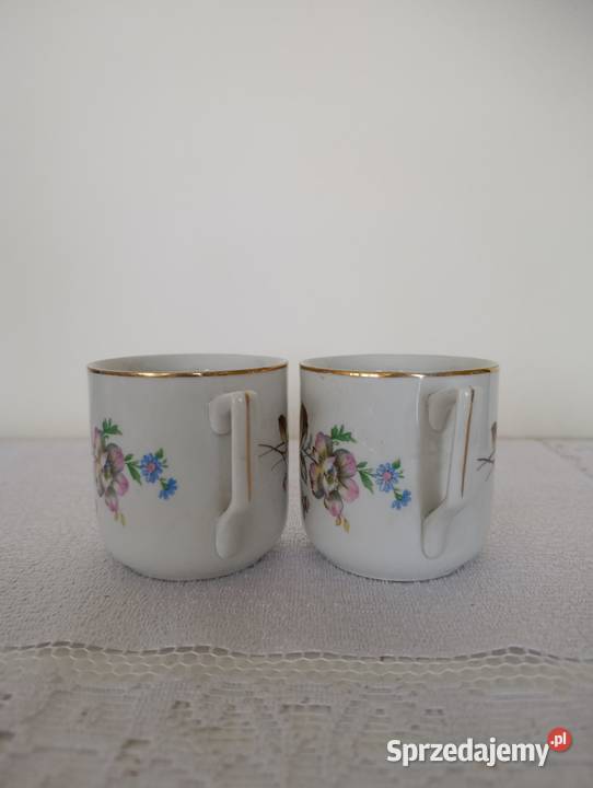 Nieużywane 2 kubeczki Czechosłowacja z okresu Kielce