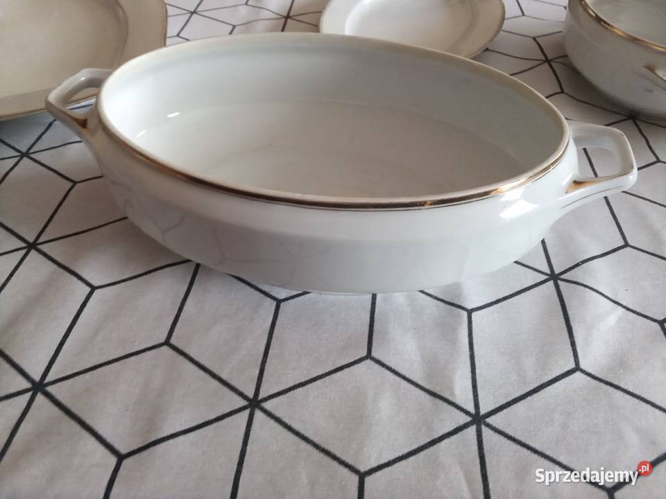 Nie Prl porcelana środek stołu KPM 1900 1920 Łódź