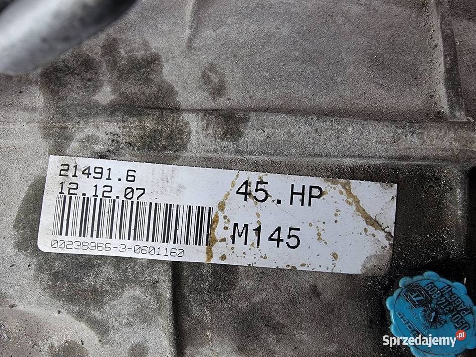SKRZYNIA BIEGÓW MASERATI GRANTURISMO S 6HP26 47 Lipno