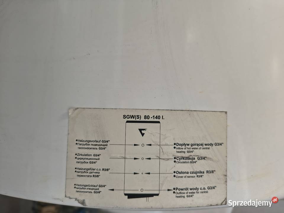 Bojler elektryczny sprzedam Okalewo