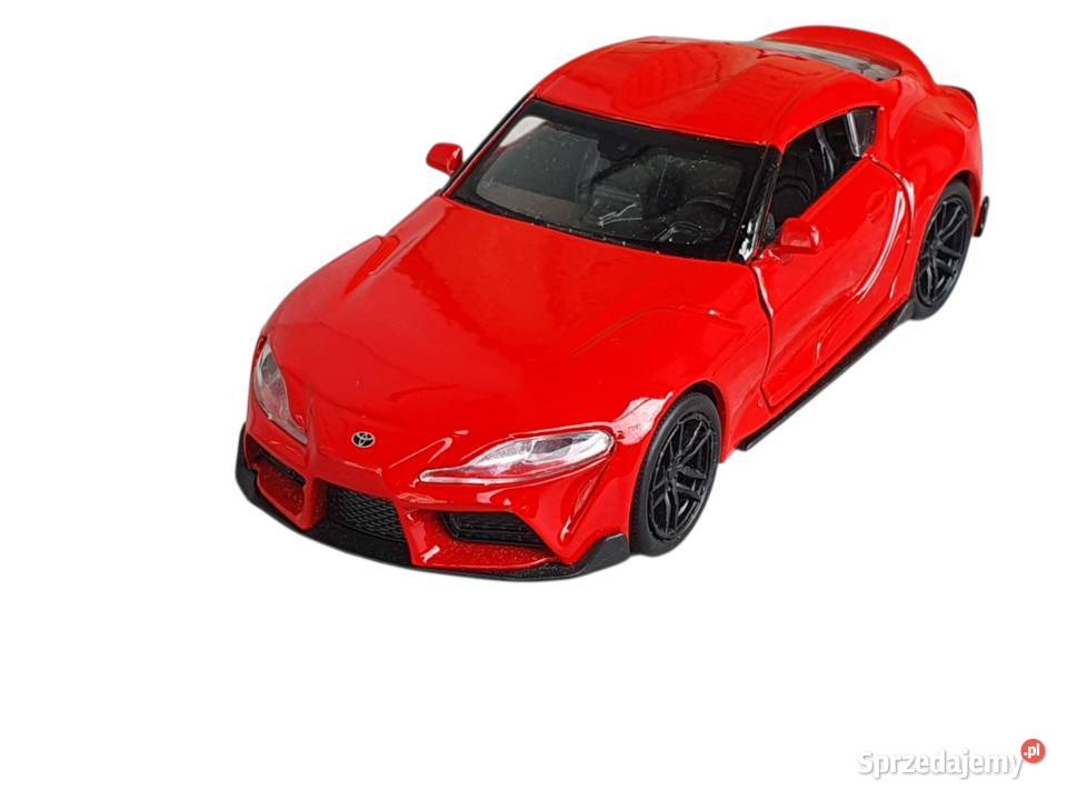 Model samochodu Toyota Supra Welly 134 czerwony Cieszyn