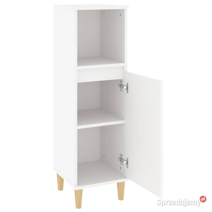 Szafka łazienkowa biała 30x30x100 materiał Warszawa