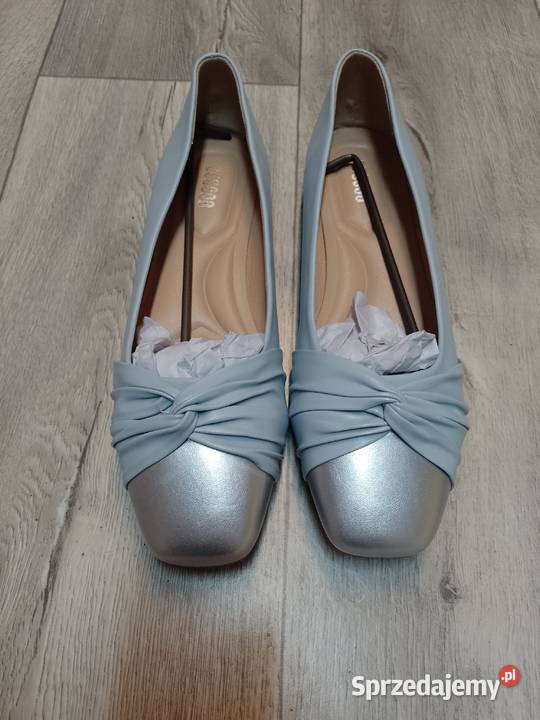42 Ekskluzywne Niebieskie baleriny wieczorowe małopolskie Kraków sprzedam