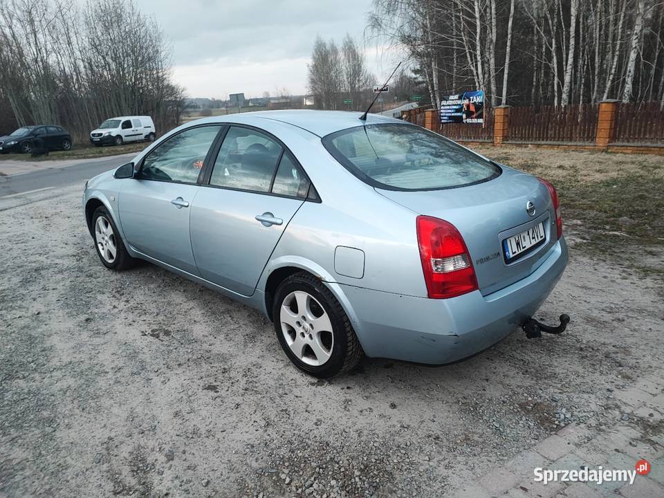 Nissan Primera P12 19 dCi Zarejestrowany w Polsce Kozłówka sprzedam
