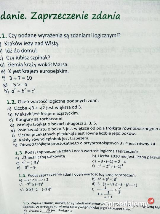 Matematyka Pazdro 1 zbiór zadań ponadgimnazjalne sprzedam