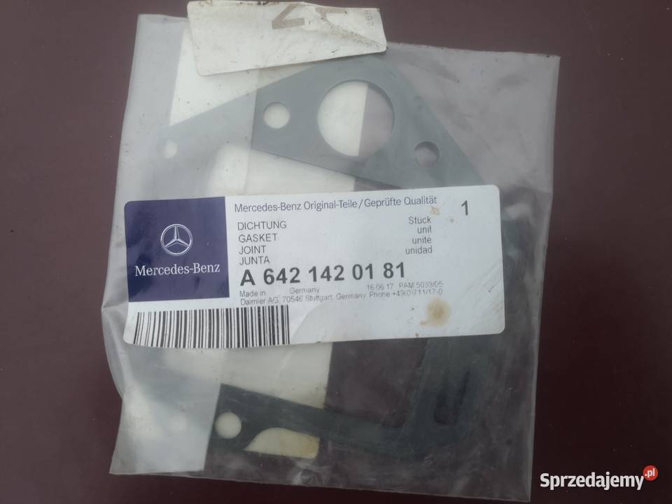 Uszczelki oryginalne mercedes Pozostałe łódzkie Błaszki