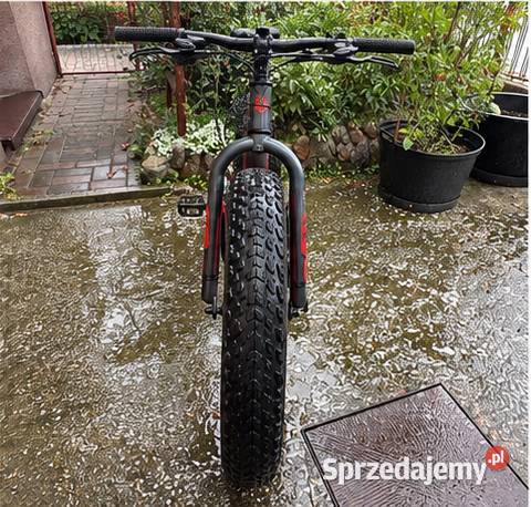 Kellys Fatbike 26 czarnoczerwony Tomaszów Mazowiecki