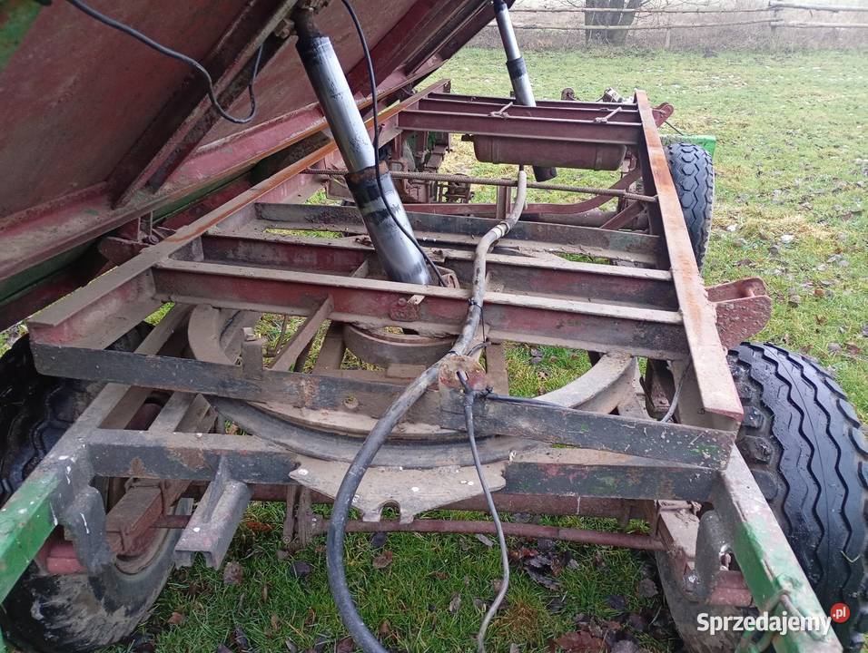 Przyczepa rolnicza wywrotka D45 D35 D47 nieuszkodzony wielkopolskie Szamoty