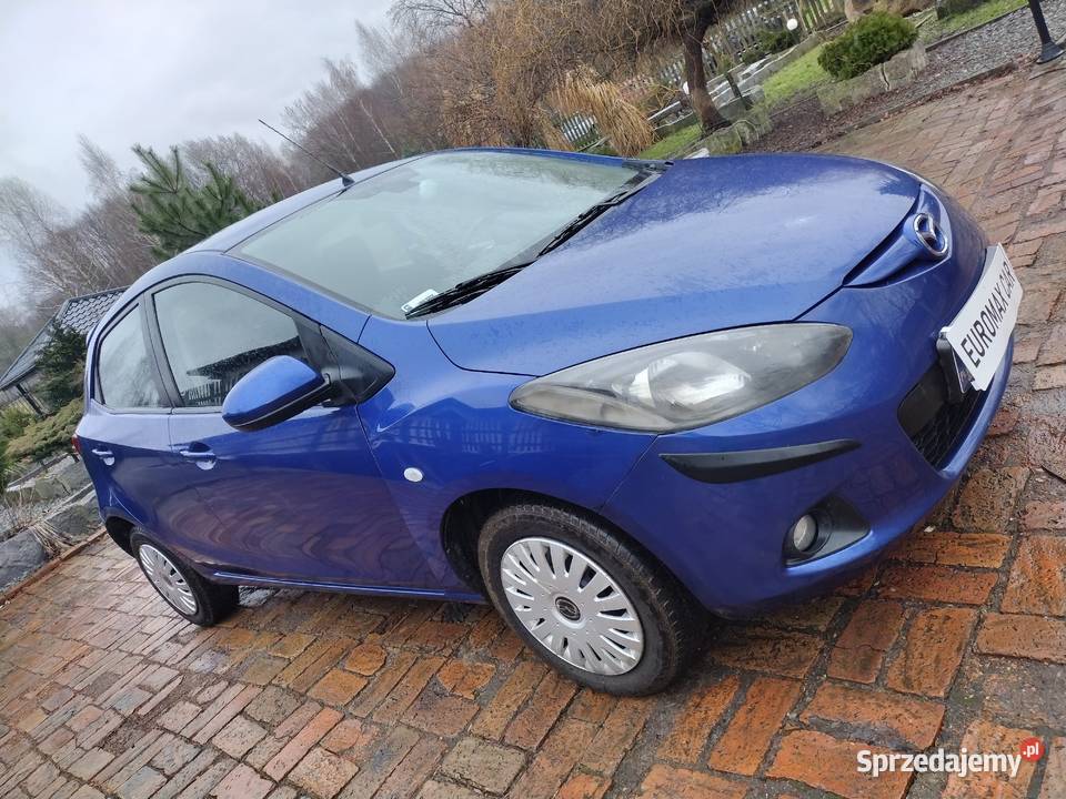 fajna i zadbana Mazda 2 diesel z roku 2008 śląskie Ruda Śląska