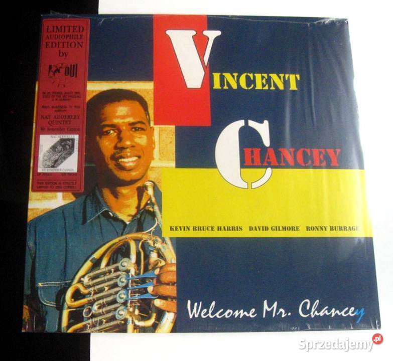 Vincent Chancey Welcome Mr Chancey LP Jazz sprzedam