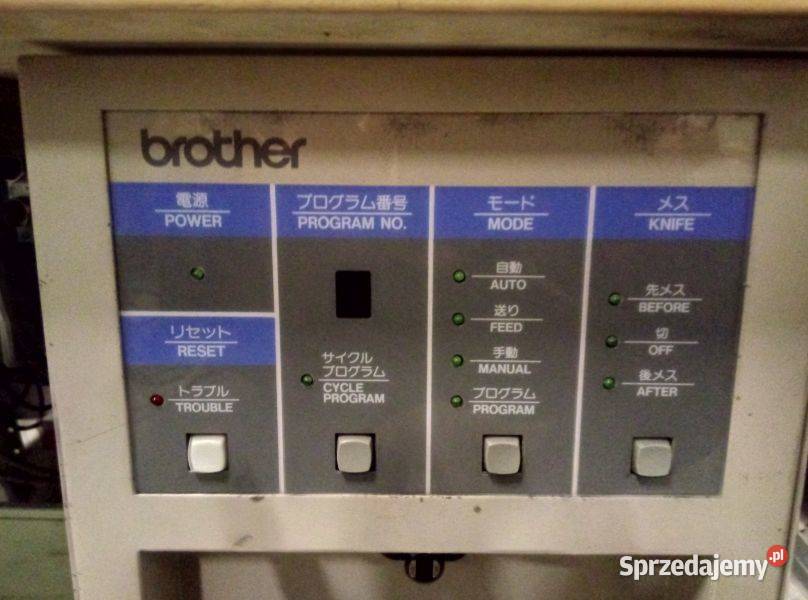Dziurkarka Odzieżowa Brother Elektroniczna Juki Produkcja Wałbrzych sprzedam