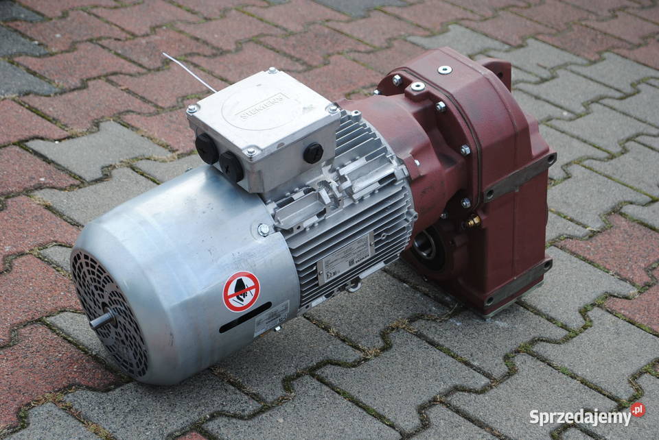 Motoreduktor 4kw 374obrmin z hamulcem Firmy lubuskie Kargowa