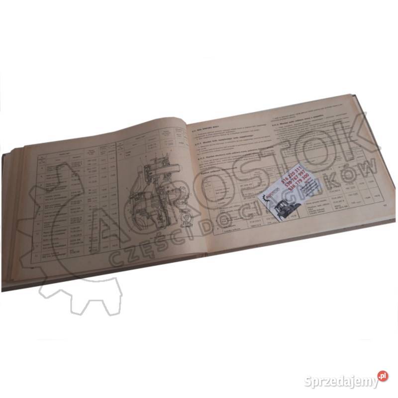 Instrukcja obsługi ciągnika DT DT75 katalog Parczew sprzedam