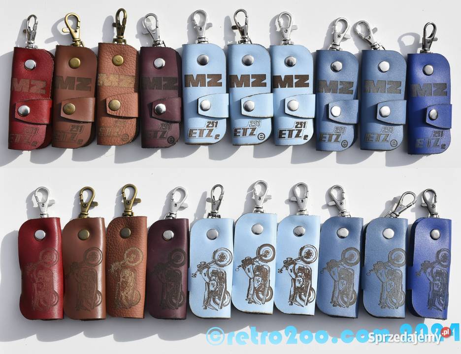 MZ ETZ 251 etui brelok klucze DDR PRL kluczyki Krosno sprzedam