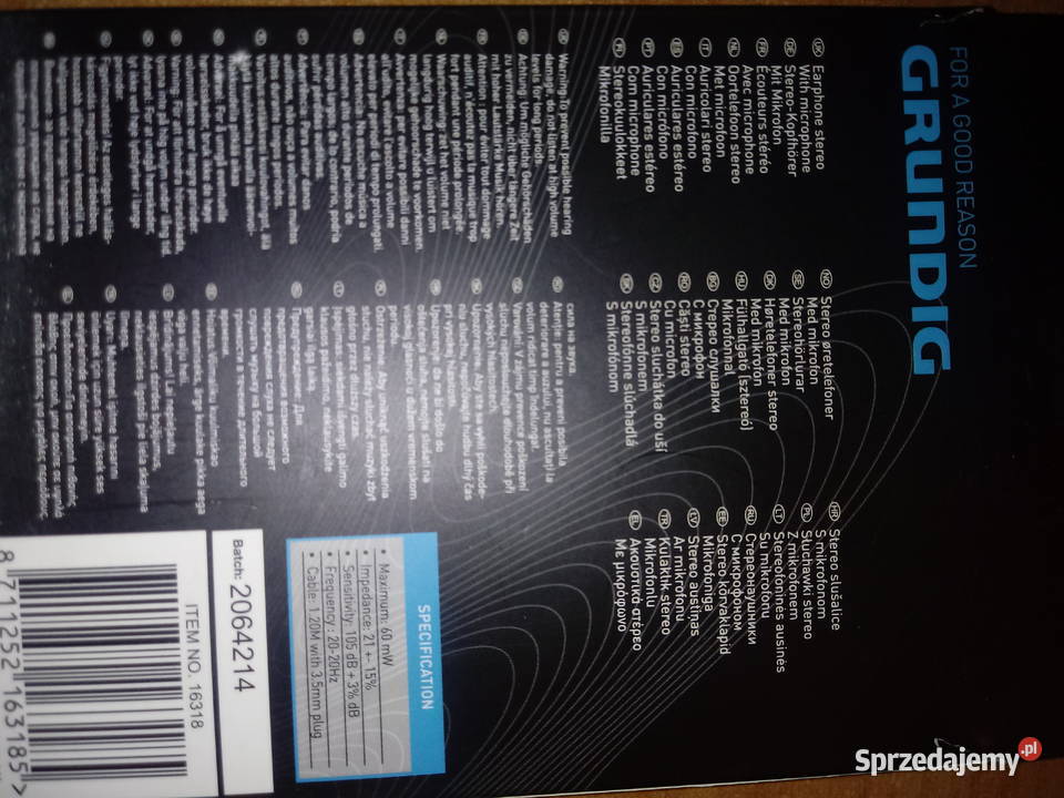 Słuchawki Samsung Grundig Bieruń