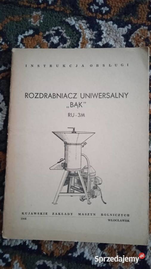 Instrukcja obsługi i katalog części rozdrabniacz lubelskie Lublin