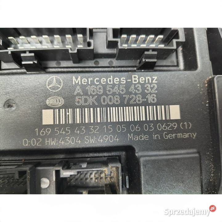 MODUŁ KOMFORTU Mercedes B klasa W245 A1695454332 osobowe Chełm