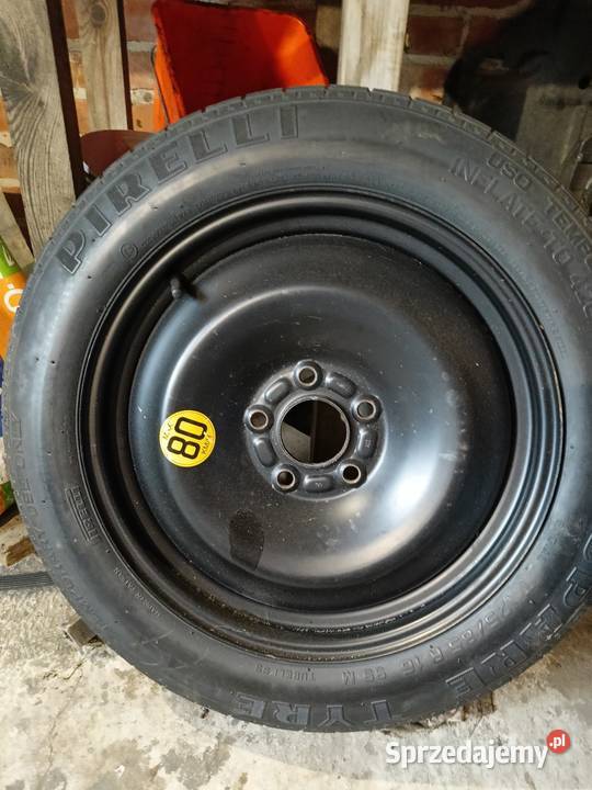 Koło dojazdowe 125x85 r16 5x108 Krawce