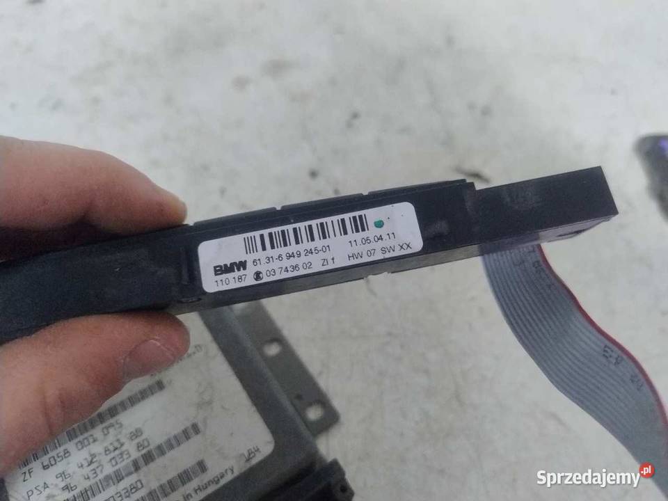 PRZYCISK PANEL PDC BMW E60 694924501 Panele sterowania, przełączniki wielkopolskie sprzedam
