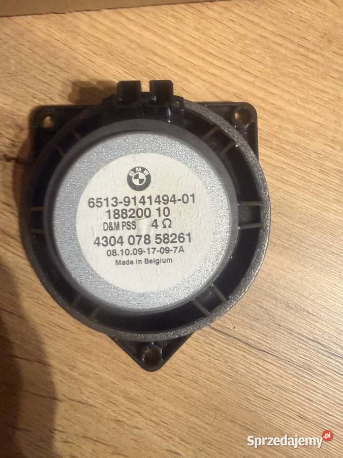 ORYGINALNE GŁOŚNIKI BMW ZESTAW 4 OHM OEM sprzedam