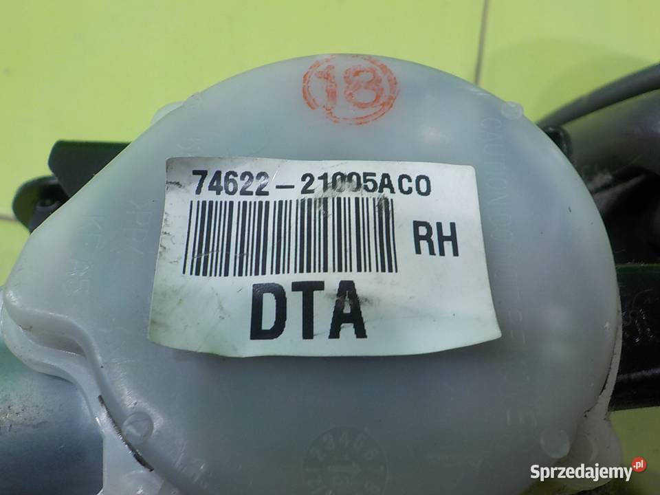 SSANGYONG RODIUS II 14r 5D pas bezpieczenstwa osobowe Części samochodowe