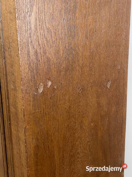 Stara dębowa szafa jednodrzwiowa lite drewno Szafy i garderoby Gryfice