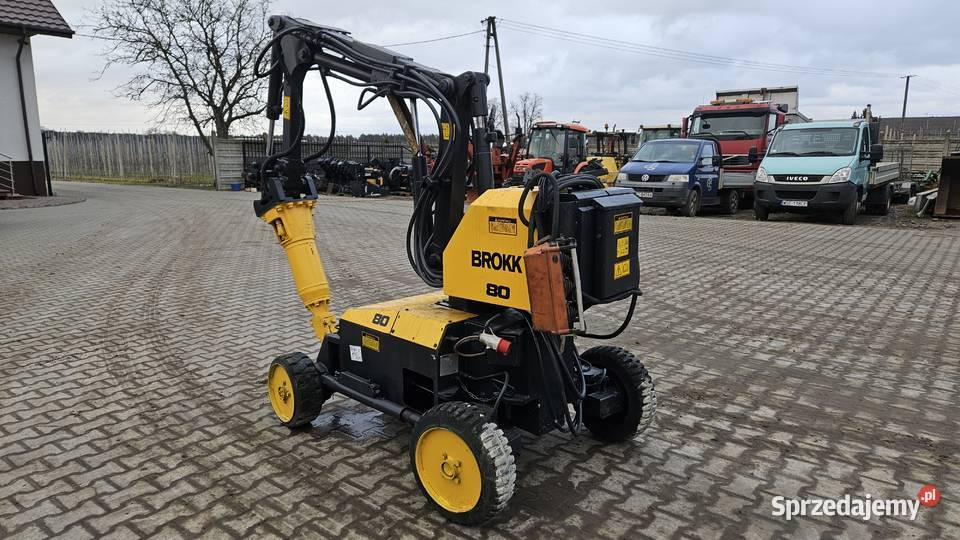 Robot wyburzeniowy Brokk 80 młot Sochaczew sprzedam