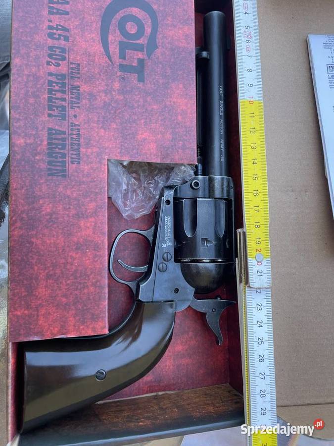 Wiatrówka colt45 mm energia poniżej 17 juli nie Czaplinek