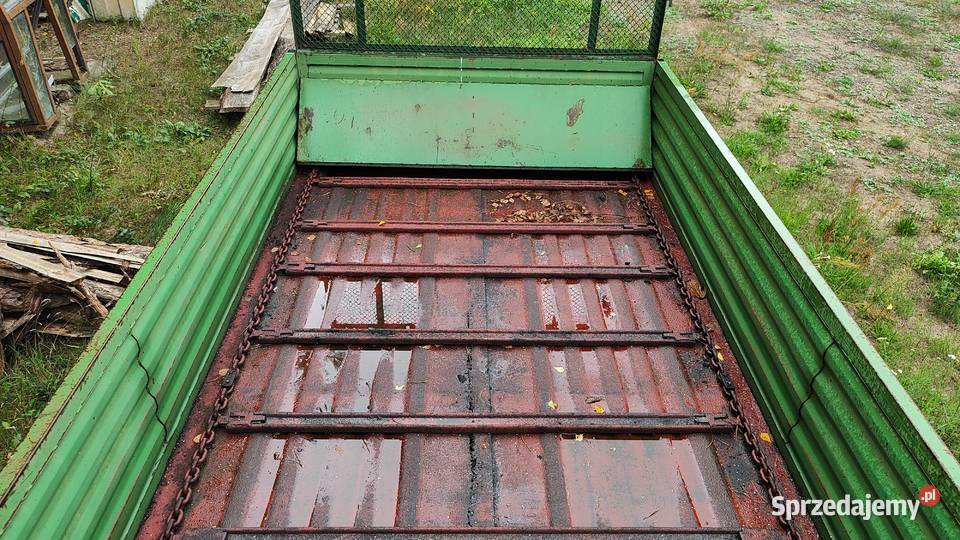 Rozrzutnik obornika dwu osiowy Gostynin