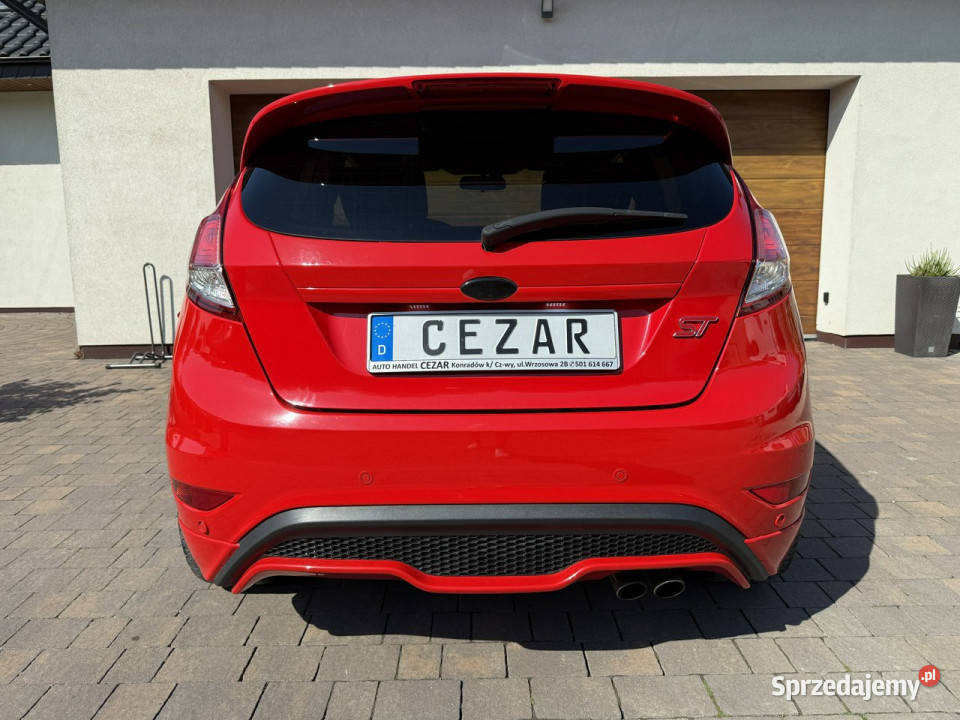 Ford Fiesta 16 ST 182 fotele Recaro z Niemiec Konradów