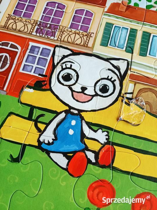 Puzzle Trefl Maxi 24 elementy Kicia Kocia mazowieckie Płock