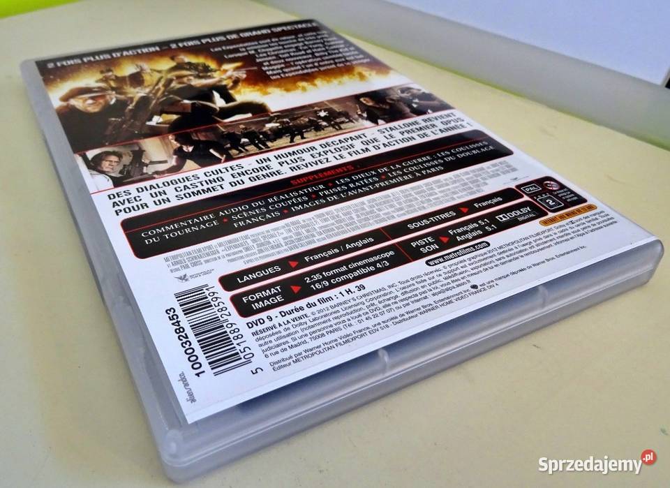 Expendables 2 Unit spciale 2012 DVD The Krynica-Zdrój
