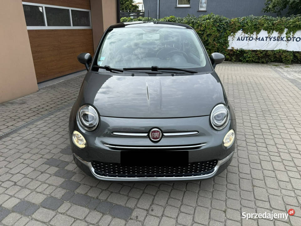 Fiat 500 12 69 Klima Panorama I 2007 komputer pokładowy 500 śląskie Orzech