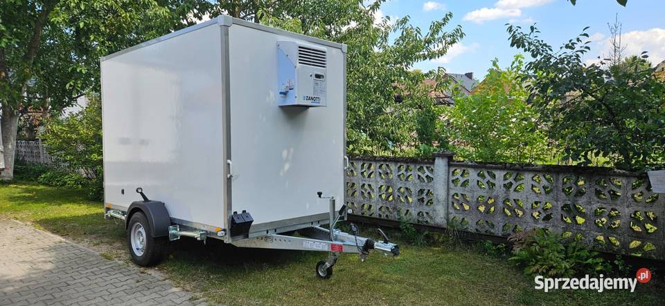 Przyczepa chłodnia 1000kg DMC 4 Europalety