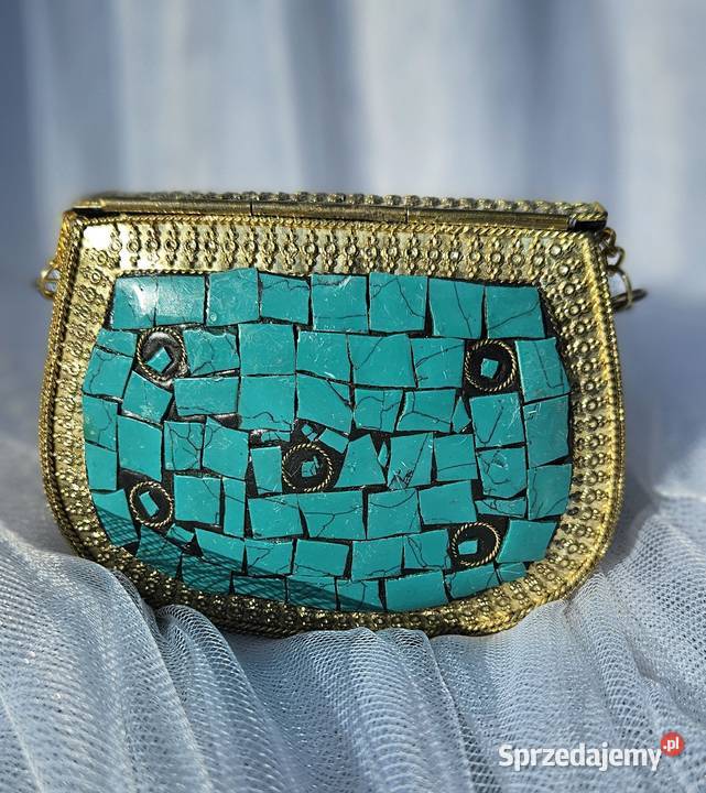 Mała torebka orientalna boho bohemian kopertówka Szczecin sprzedam