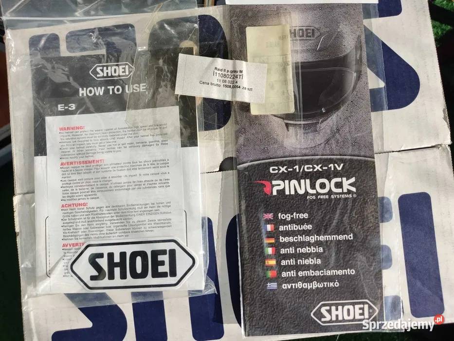 Kask SHOEI RAID II Rozmiar M 5758 małopolskie Kraków