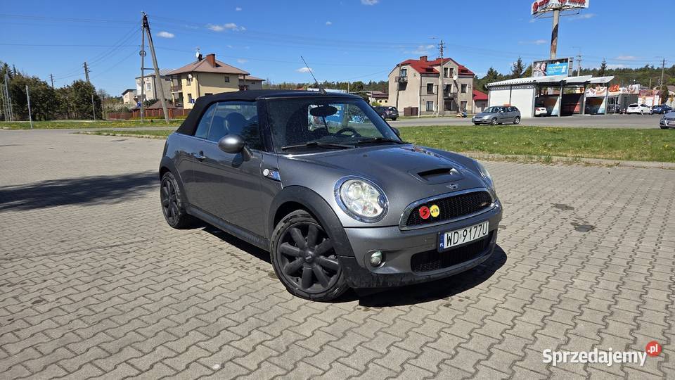 Mini Cooper S 16 TURBO Cabrio 2009r centralny zamek Zaborów
