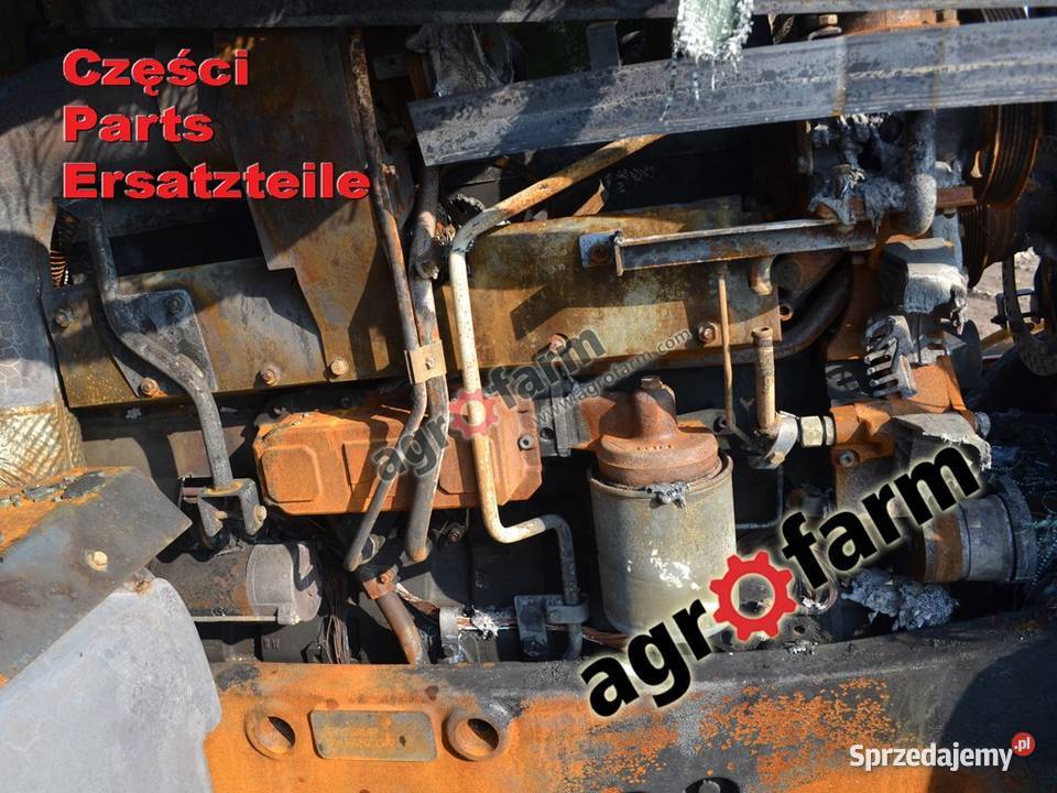 Massey Ferguson 8690 części skrzynia biegów oś Byków