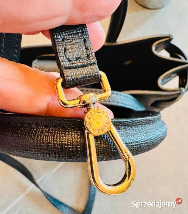 Torebka FURLA Pins Ladies Onyx czarna skóra podlaskie