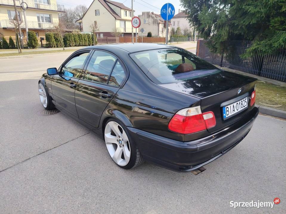 Bmw e46 22 benzynagaz 170 koni inwidual 19stki Sedan / Limuzyna Hajnówka