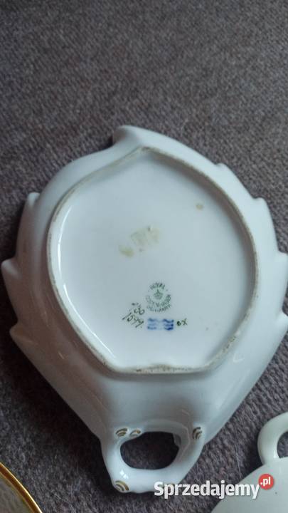 Patera listek B G Kjobenhavn Made in Denmark Porcelana i szkło Gdańsk