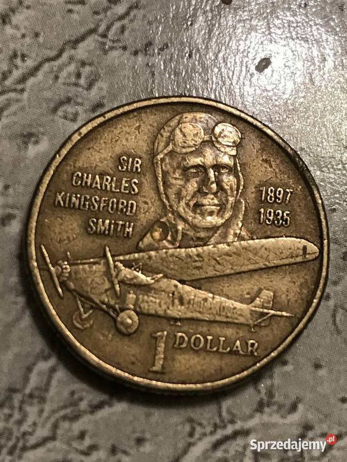 Australia1 dolar 1997okoliczn 100cie pioniera Tychy
