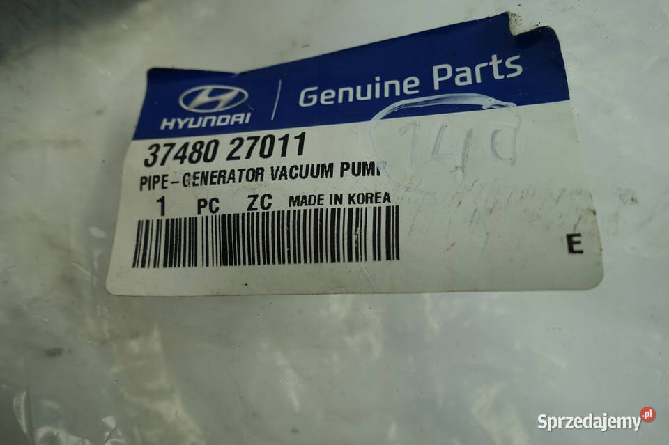 Kia Carnival II 29 CRDI PRZEWÓD VACUM wąż NOWY Rudka