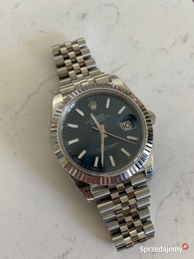 Rolex Datejust niebieski Męskie