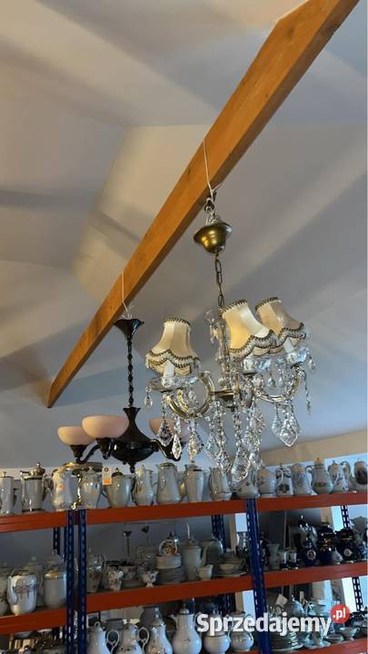 Żyrandol kryształowy Pięcioramienny Gdańsk