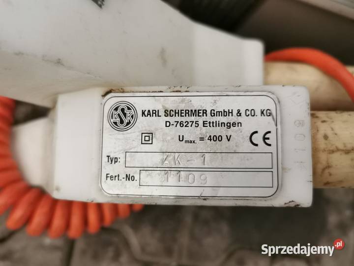 Kleszcze ubojowe Karl Schermer Gastronomia wielkopolskie Krotoszyn