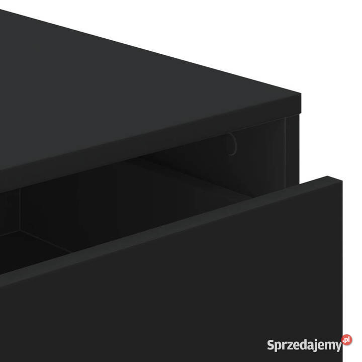 Komoda czarna 60x41x58 materiał drewnopochodny Warszawa