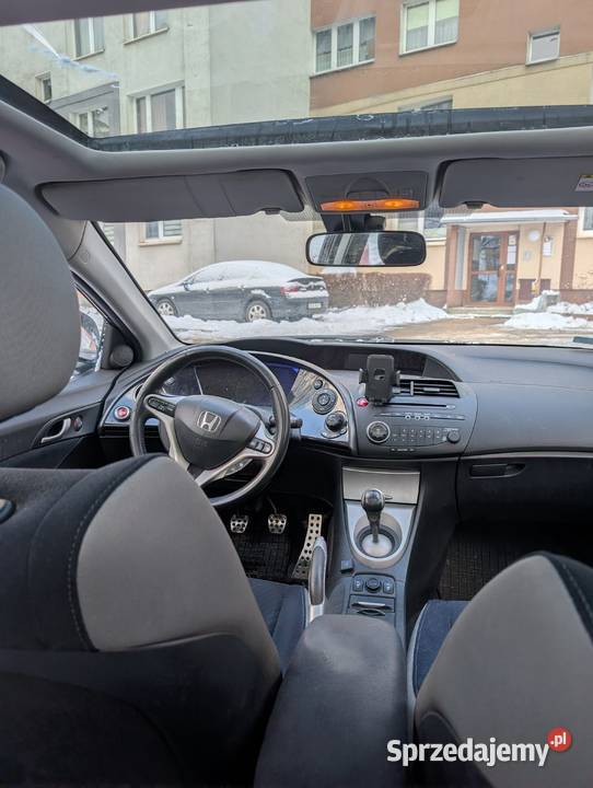 Honda Civic VIII 18 UFO benzyna LPG Executive Rok produkcji 2007 podlaskie Białystok sprzedam