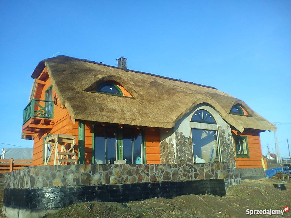 dach trzcinowy strzecha altana Pozostałe Budownictwo i akcesoria Trzebnica