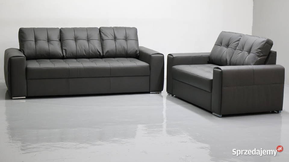 RIX KOMPLET 32 sofy kanapy zestaw popielata wielkopolskie Poznań